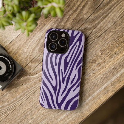 Boutique Lavender Tiger Print Phone Case