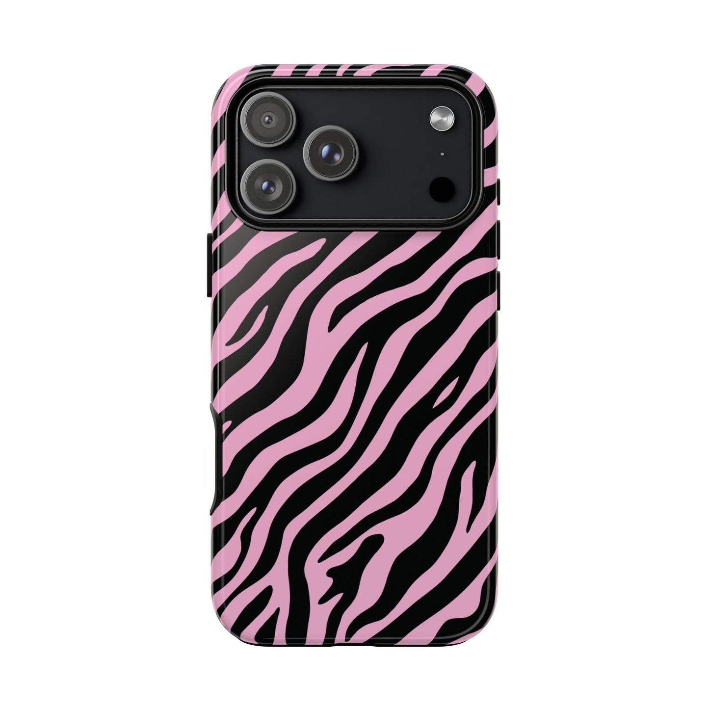 Stylish Blush Zebra Print Phone Case