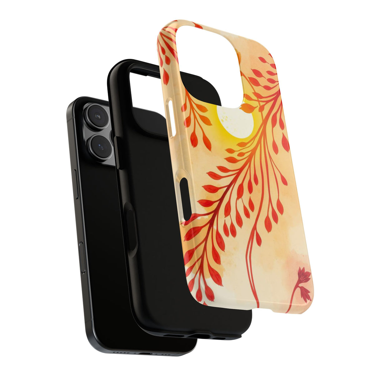 Boho Chic Watercolour Sunset Design Phone Case - Multicolor Phone Case