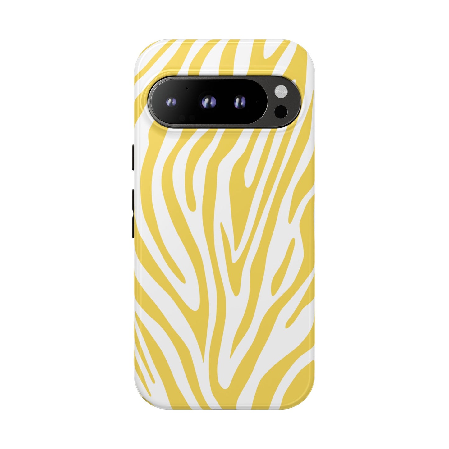 Graphic Yellow Tiger Print Phone Case