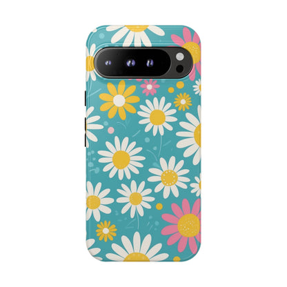 Google Pixel 9 Pro XL / Glossy Phone Case - Daisies Floral Pattern 5 Phone Case