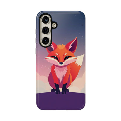 Samsung Galaxy S24 Plus / Glossy Phone Case - Pop Art Fox Design Phone Case