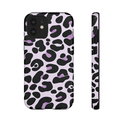 Pretty Lavender Leopard Print Phone Case