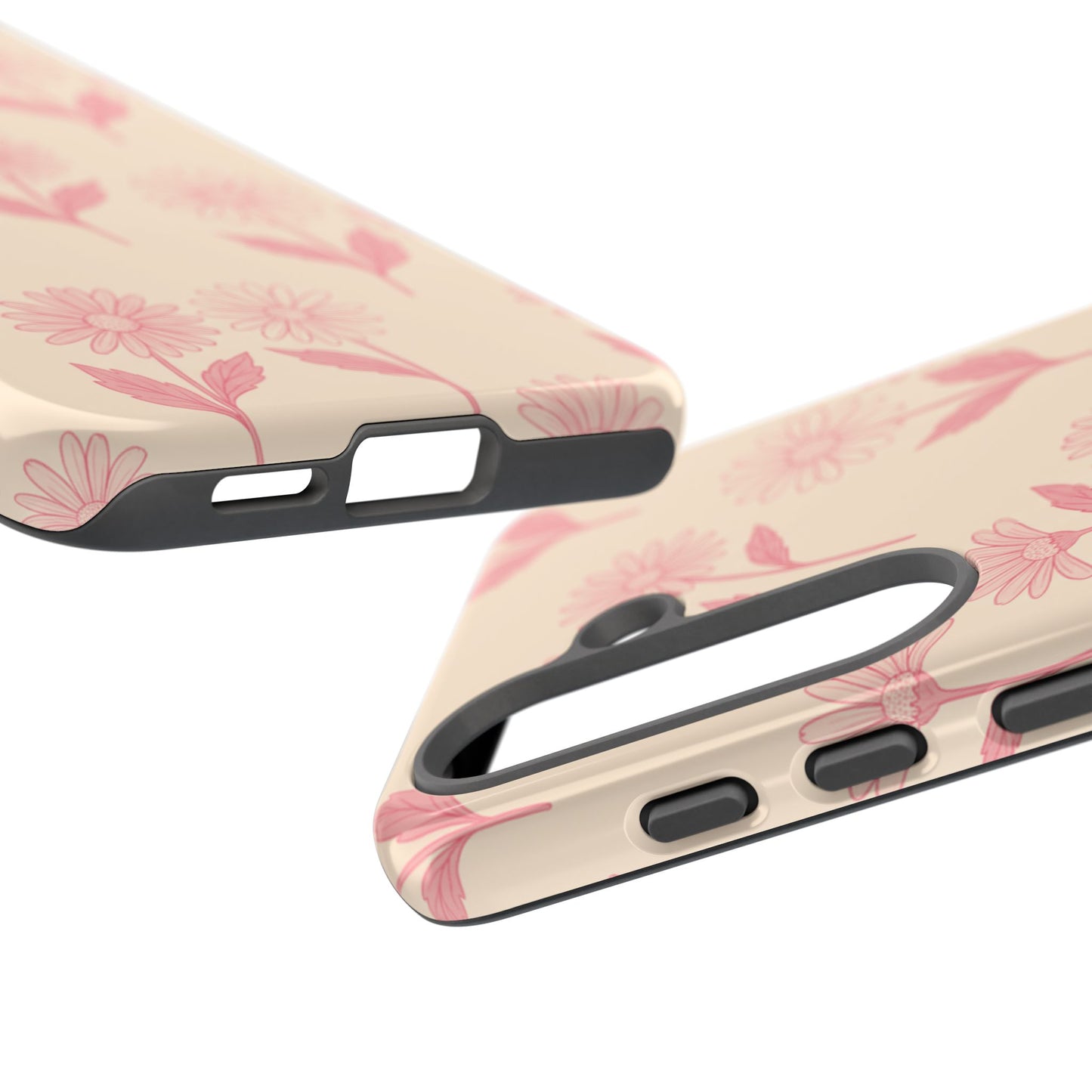 Pretty Pink Daisy Pattern Phone Case