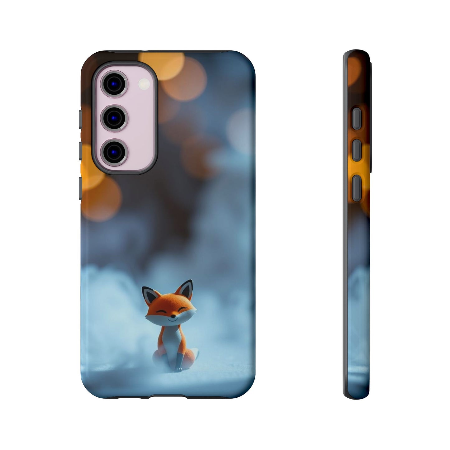 Samsung Galaxy S23 Plus / Glossy Phone Case - Cute Misty Fox Design Phone Case