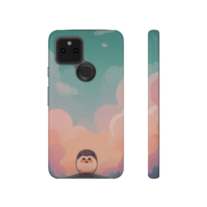 Cute Hedgehog & Cloud Design Phone Case