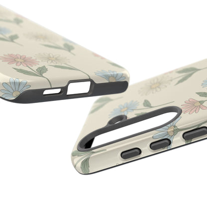 Pretty Pastel Daisy Pattern Phone Case