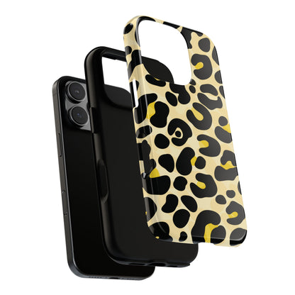 Classic Golden Leopard Print Phone Case