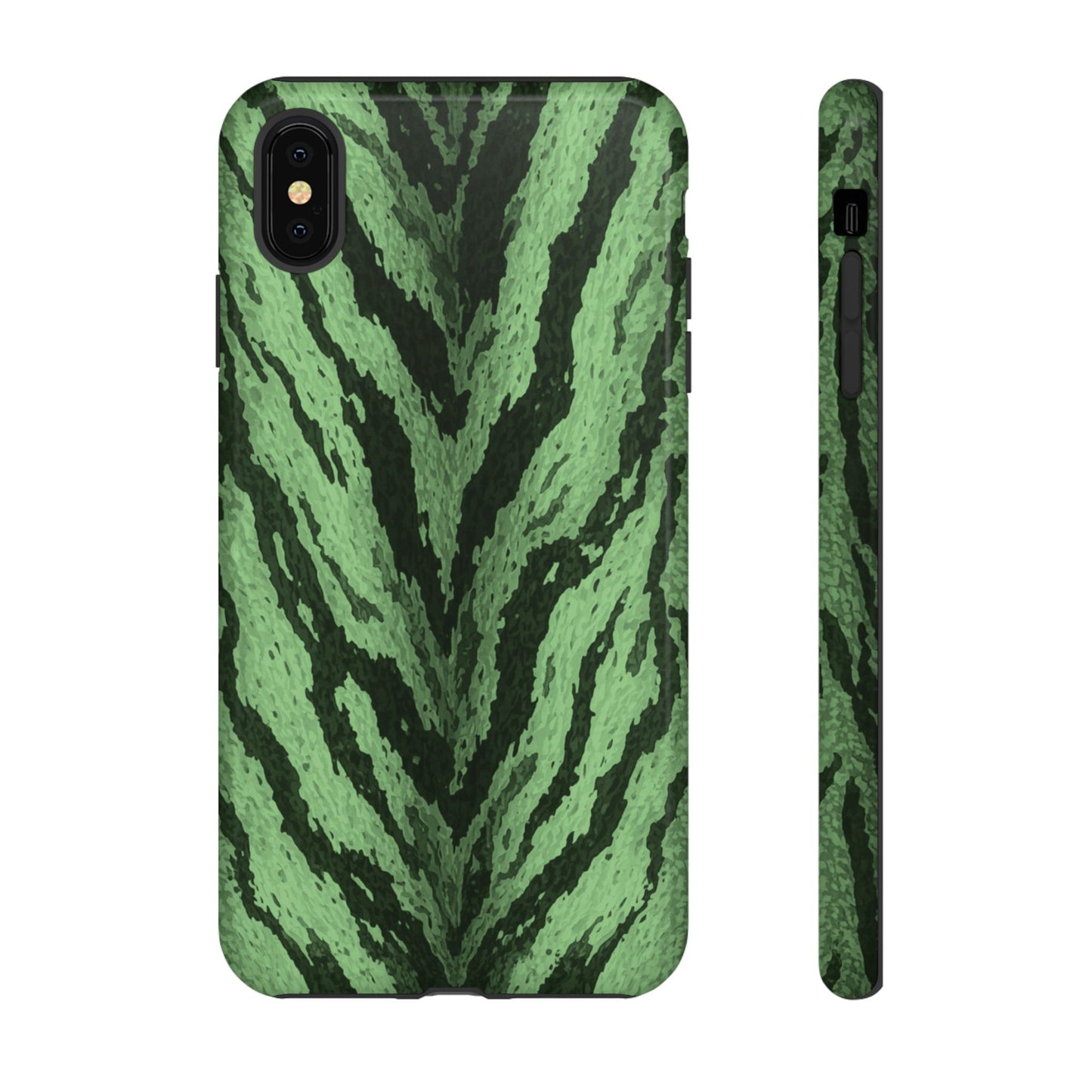 Sage Tiger Print Phone Case