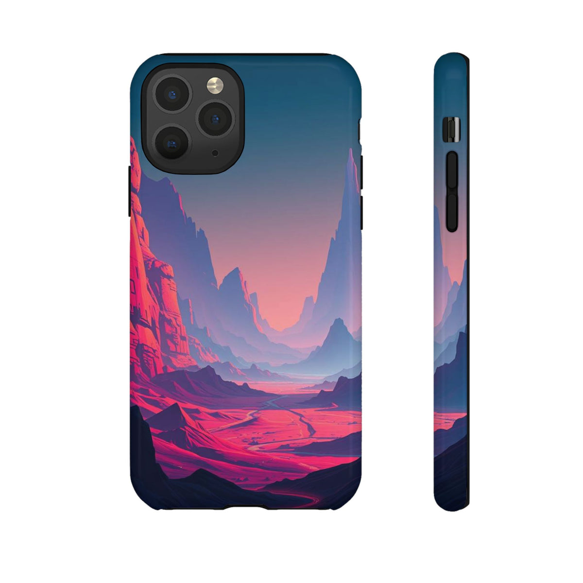 Alien Vista Design Phone Case - Multicolor Phone Case - iPhone 11 Pro / Glossy