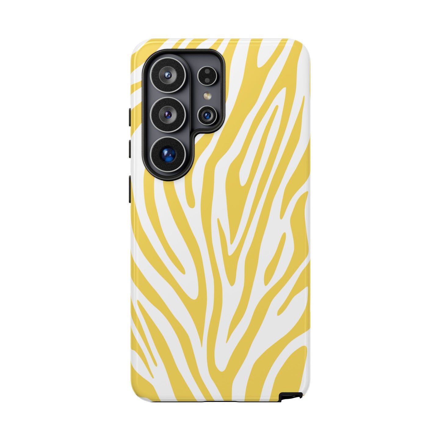 Graphic Yellow Tiger Print Phone Case