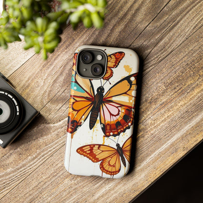 Abstract Butterflies Design Phone Case - Multicolor Phone Case