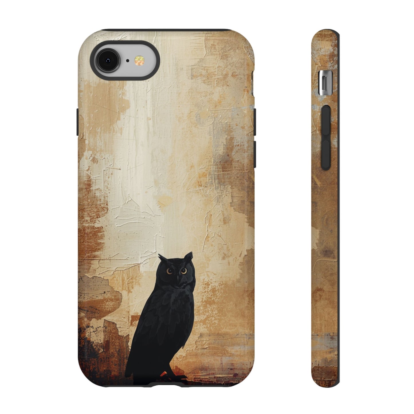iPhone 8 / Glossy Phone Case - Beautiful Abstract Owl Design Phone Case