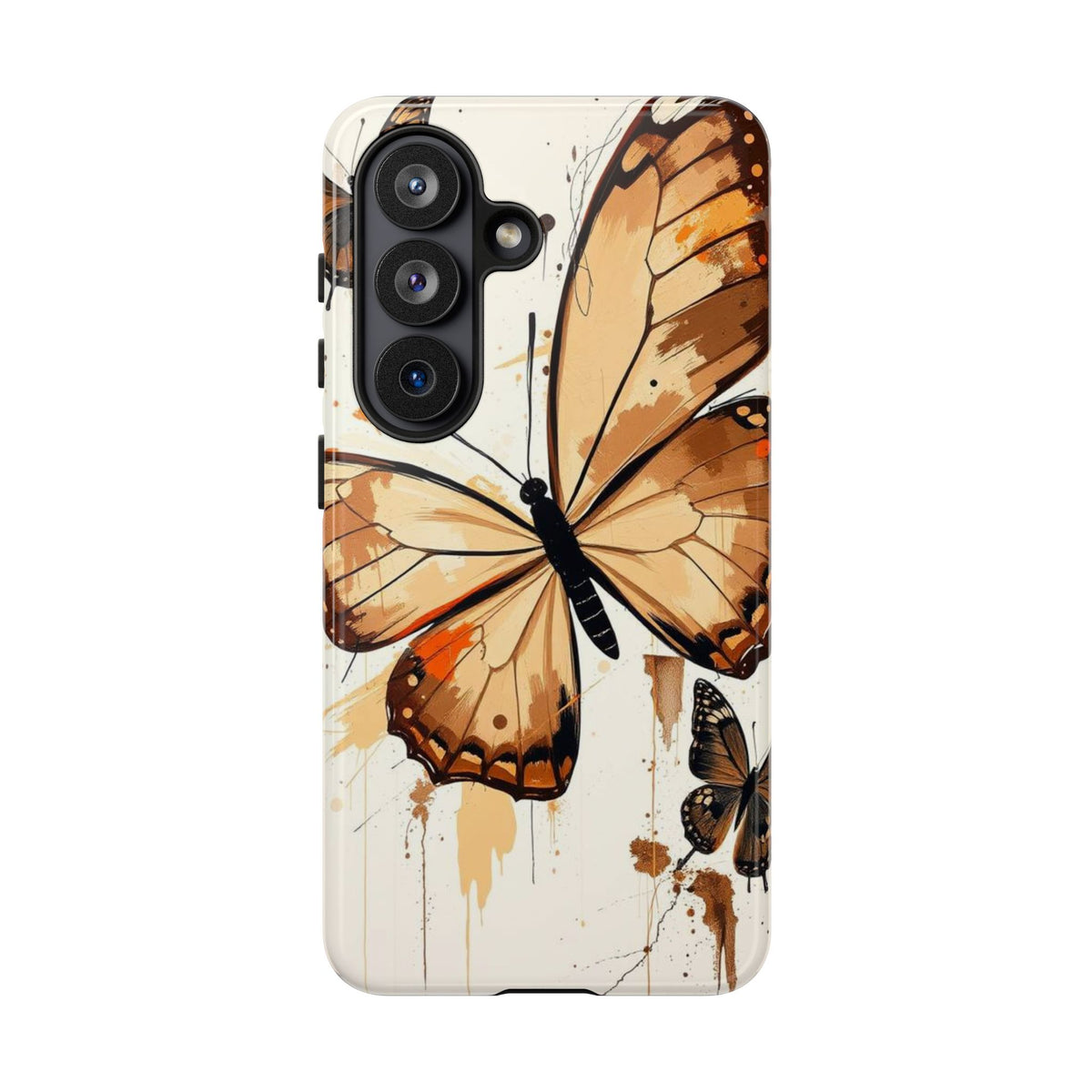 Acrylic Style Butterflies Design Phone Case - Multicolor Phone Case - Samsung Galaxy S26 / Glossy