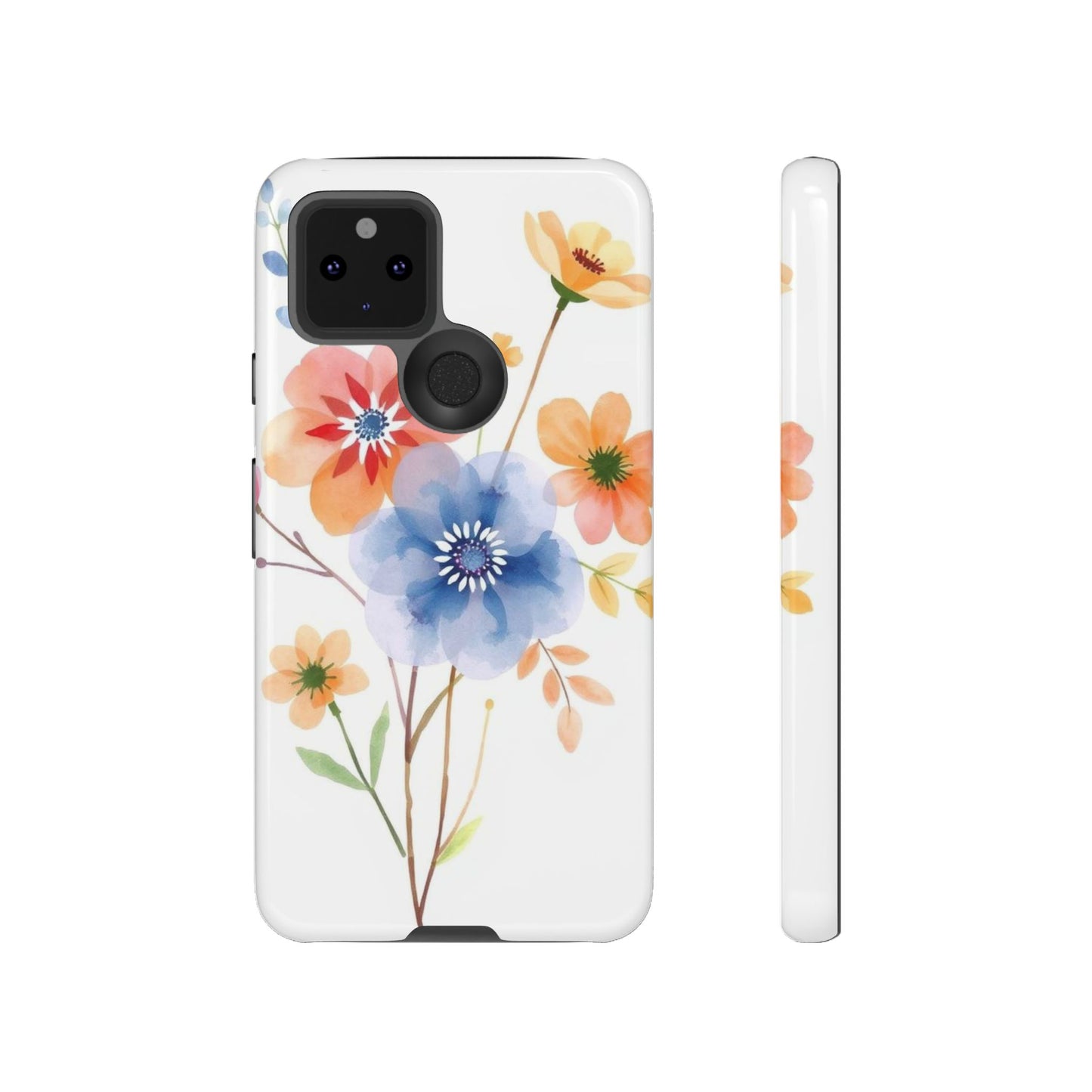 Boho Chic Watercolour Bouquet Pattern Phone Case