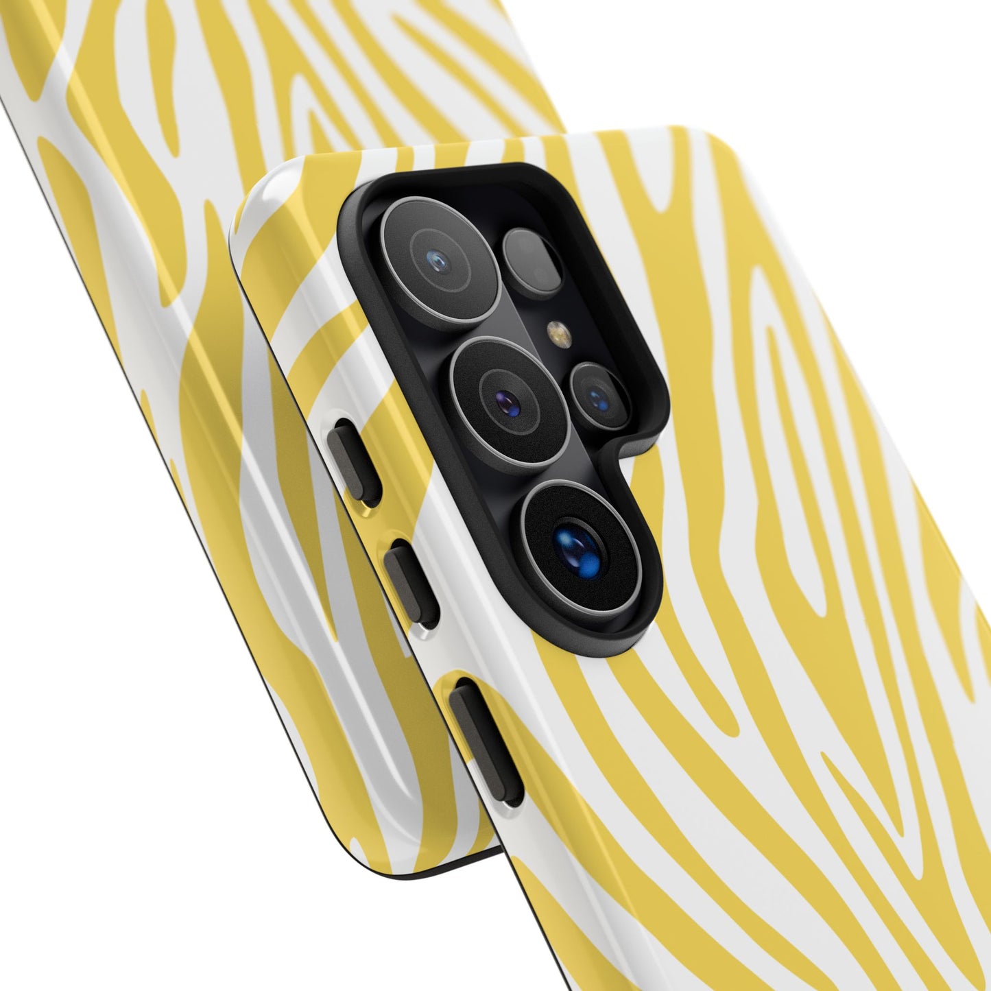 Graphic Yellow Tiger Print Phone Case