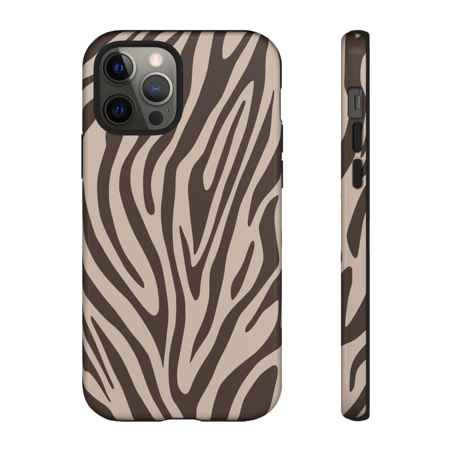 Boutique Mocha Tiger Print Phone Case