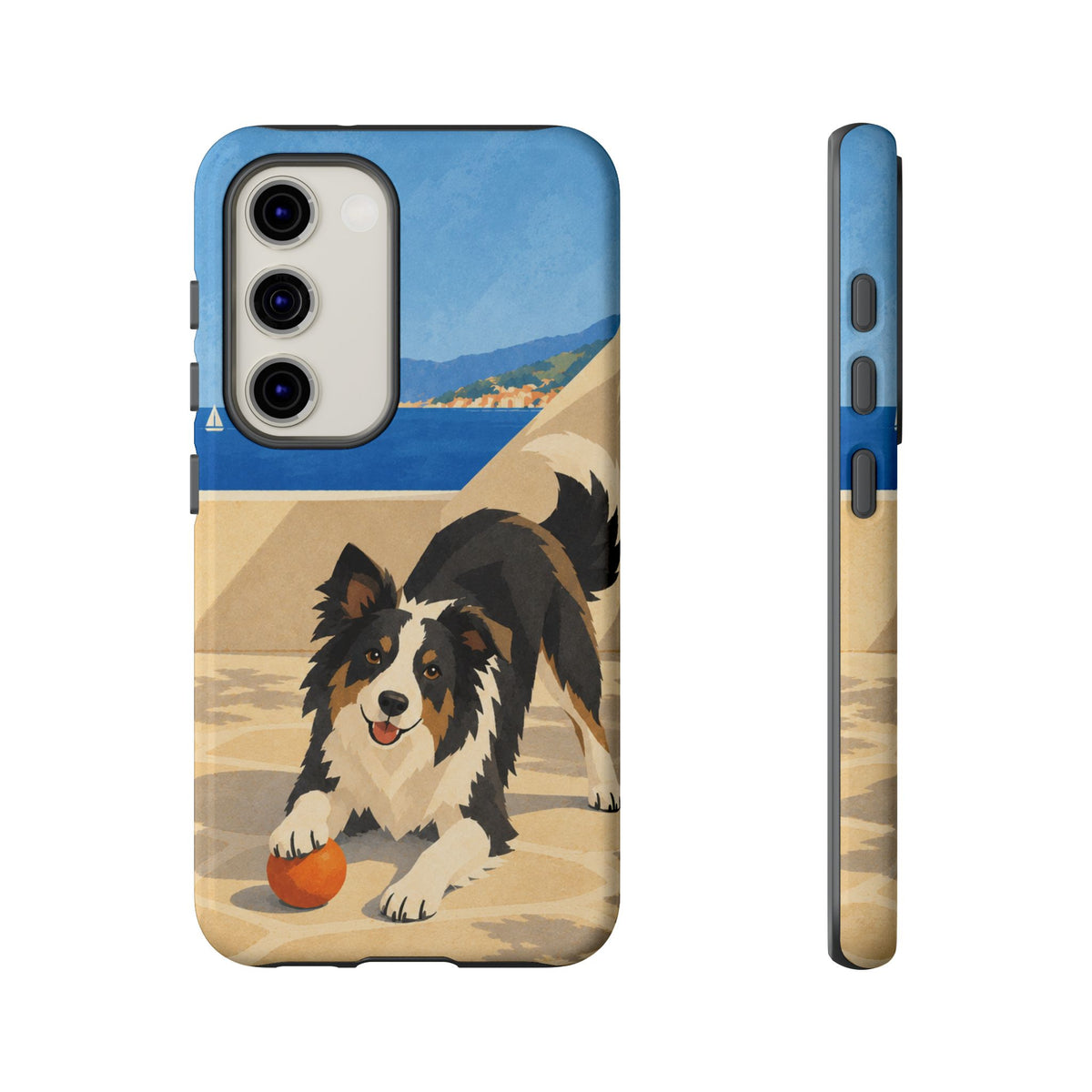 Border Collie One More Throw Phone Case - Multicolor Phone Case - Samsung Galaxy S23 / Glossy