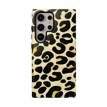 Classic Golden Leopard Print Phone Case