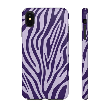 Boutique Lavender Tiger Print Phone Case