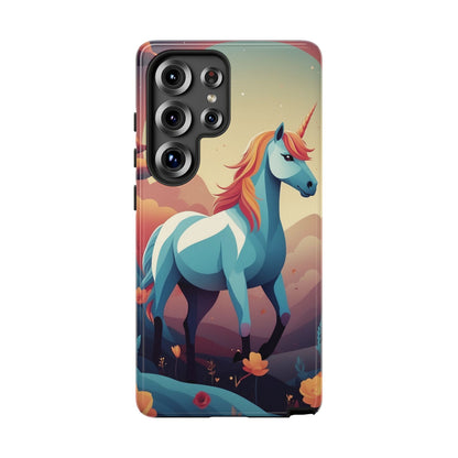 Stylised Unicorn Design Phone Case - Multicolor Phone Case - Samsung Galaxy S25 Ultra / Glossy
