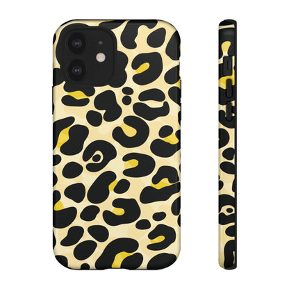 Classic Golden Leopard Print Phone Case