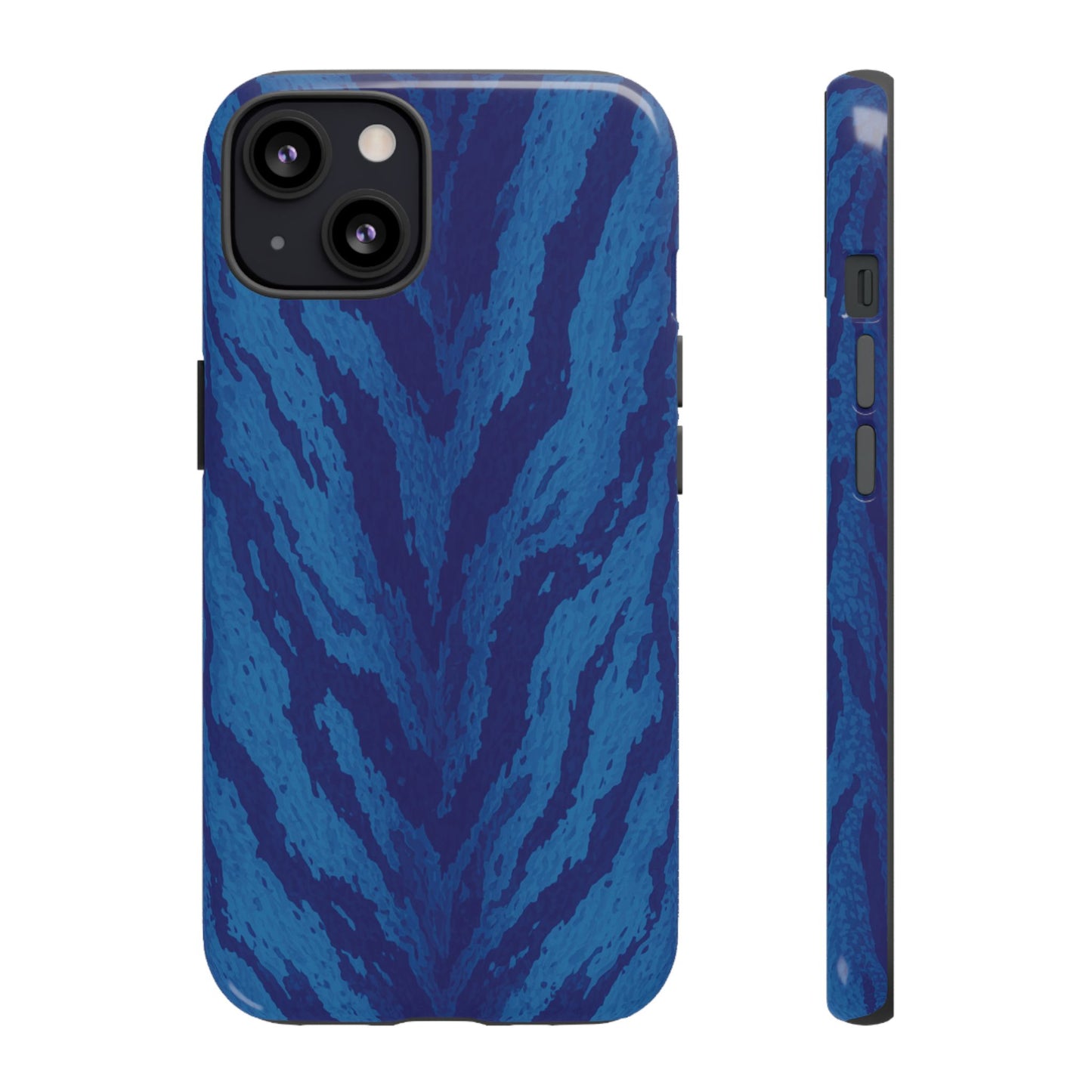 Midnight Tiger Print Phone Case