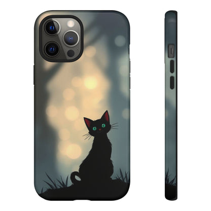 Gothic Cat Design Phone Case - Multicolor Phone Case - iPhone 12 Pro Max / Glossy