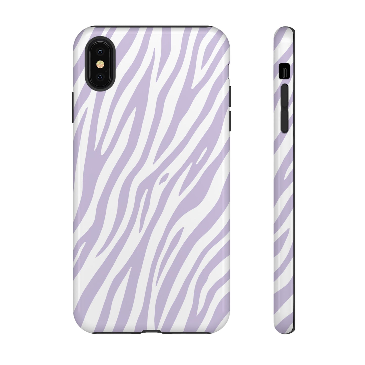 Lavender Tiger Print Phone Case