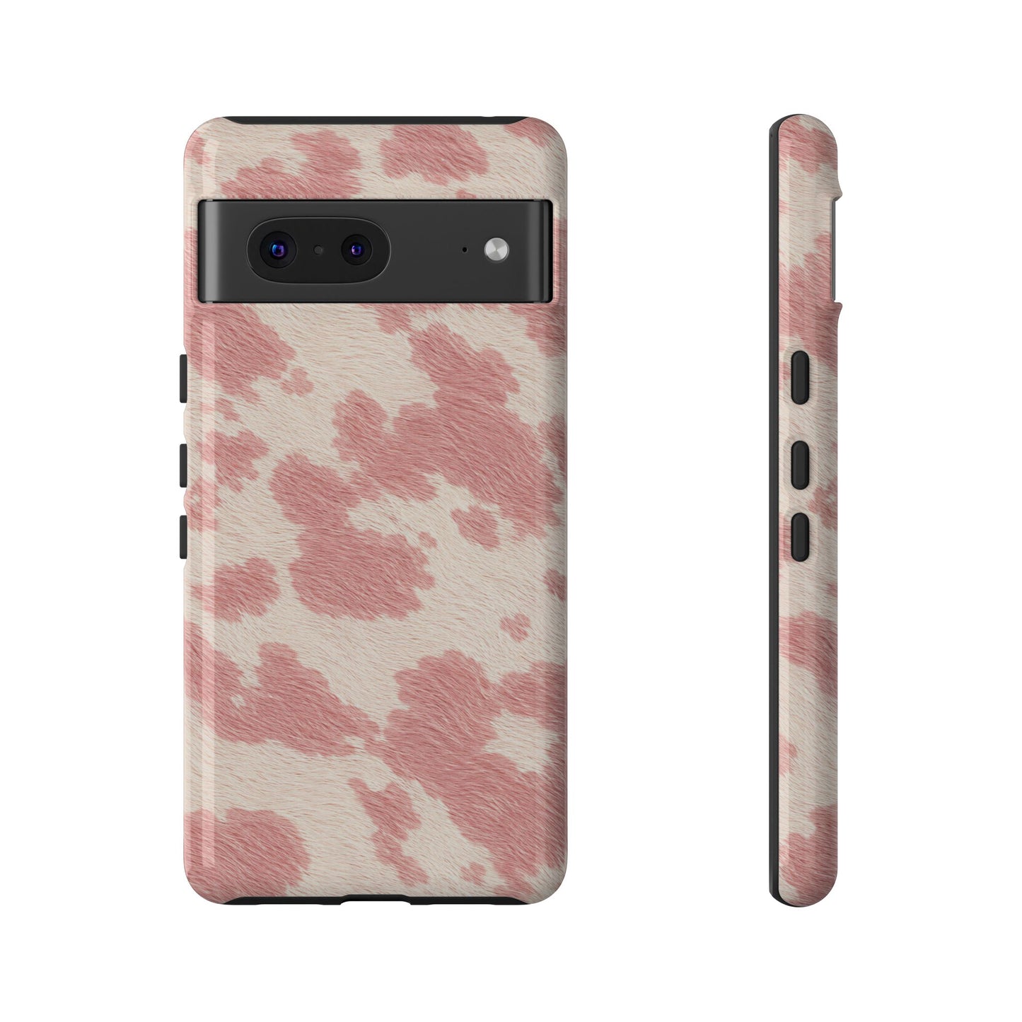 Pretty Blush Cow Print Phone Case