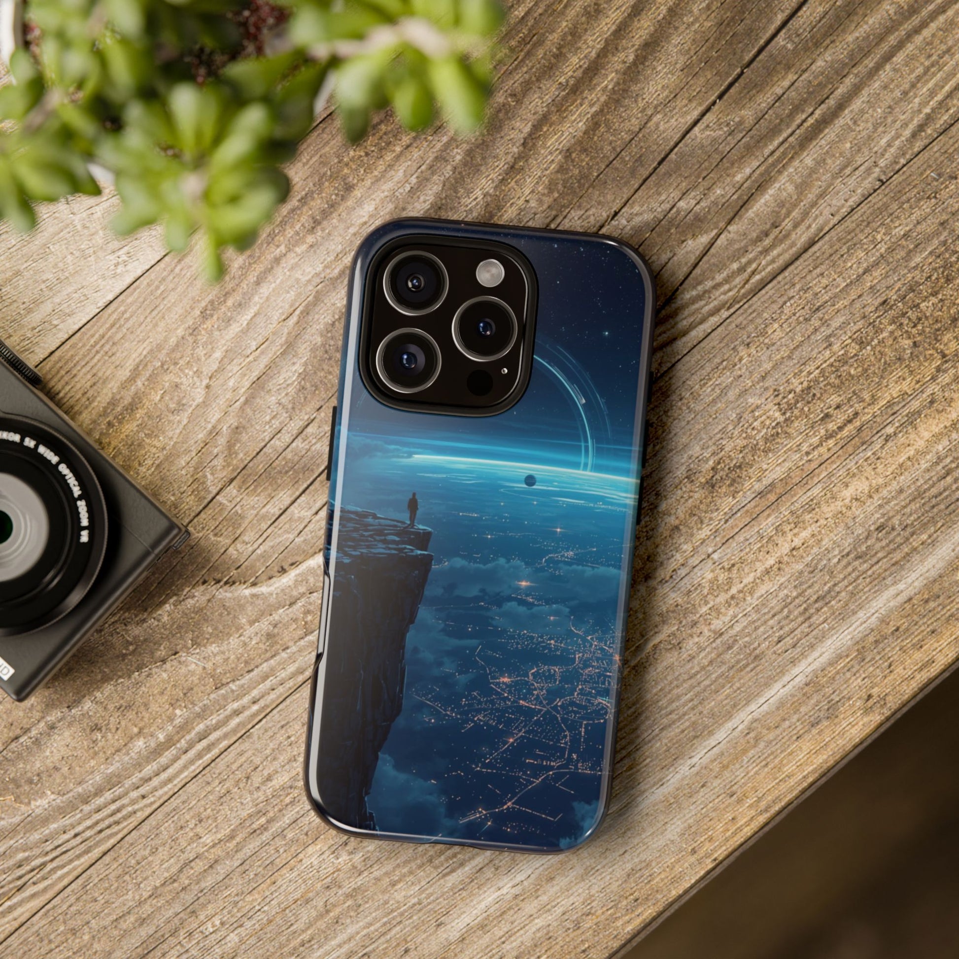 Phone Case - Orbital Ring Horizon Sci-fi Phone Case