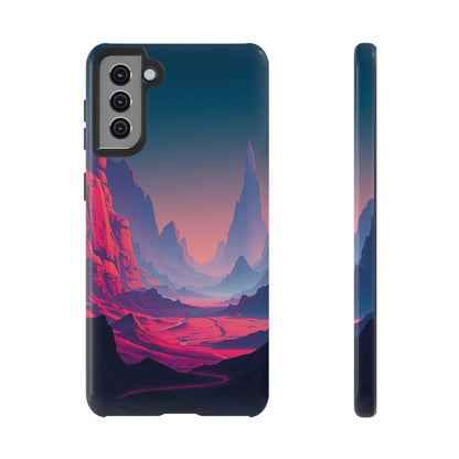 Samsung Galaxy S21 Plus / Glossy Phone Case - Alien Vista Design Phone Case