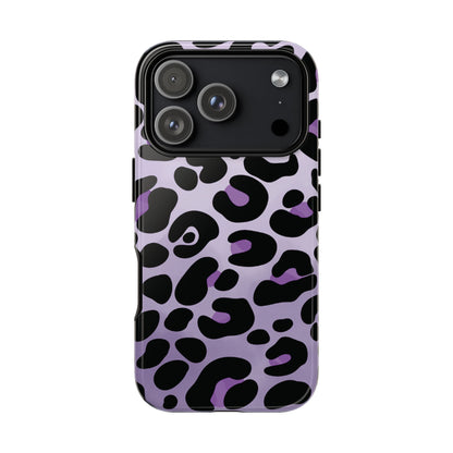 Pretty Lavender Leopard Print Phone Case