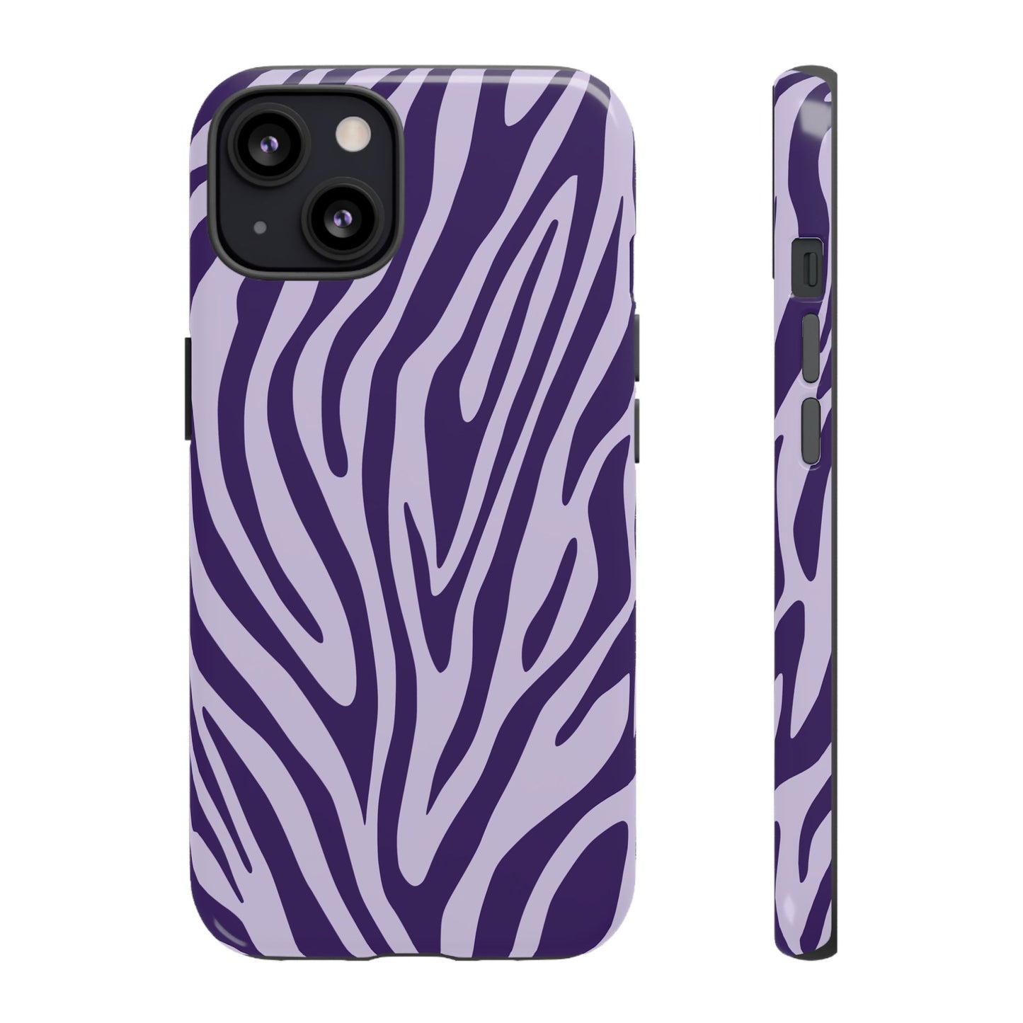 Boutique Lavender Tiger Print Phone Case