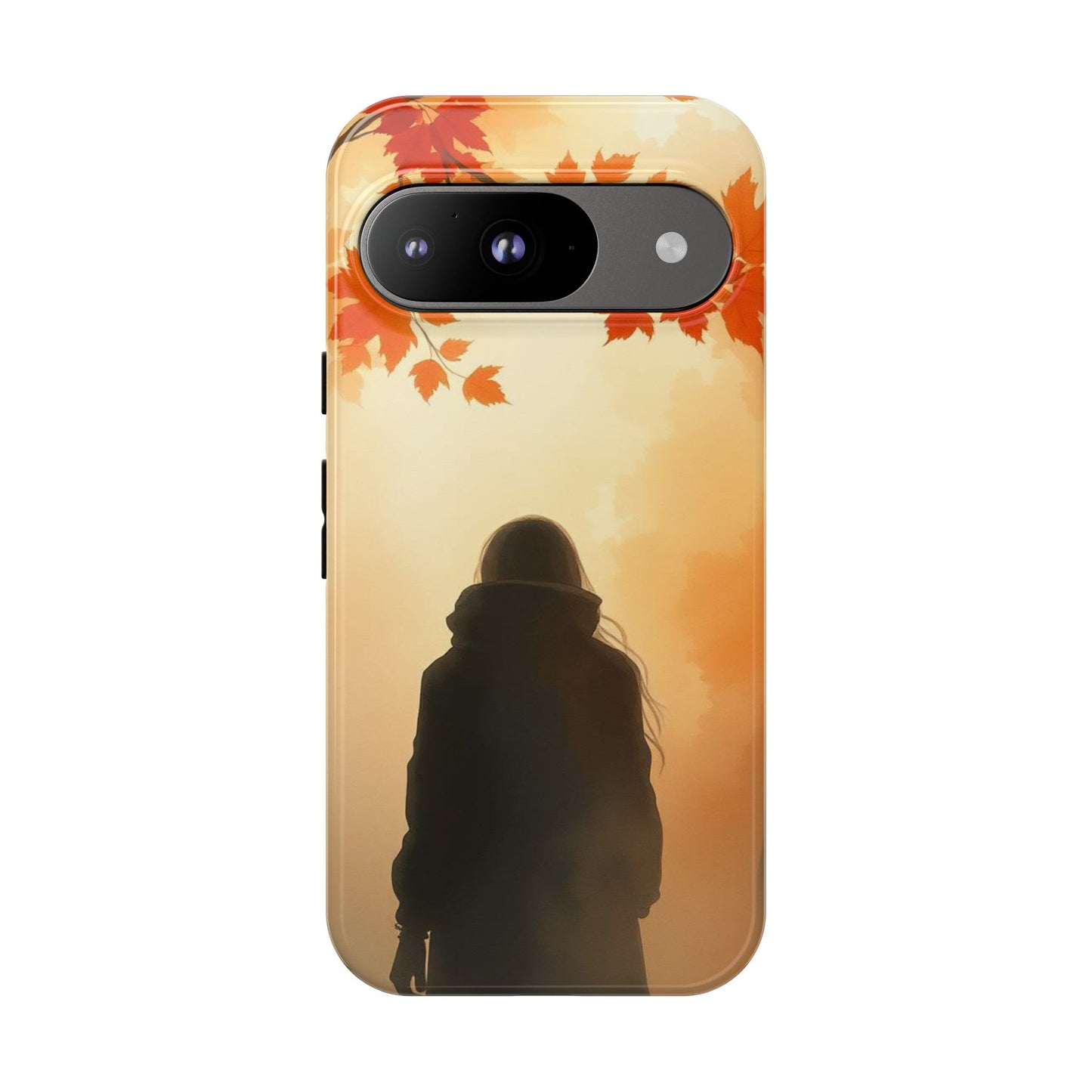 Google Pixel 9 / Glossy Phone Case - Watercolour Mysterious Woman Phone Case