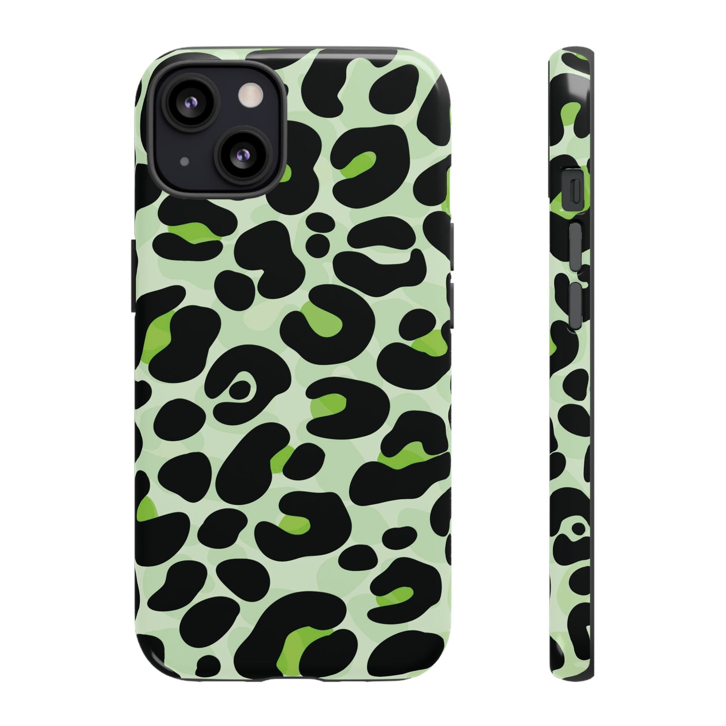 Fresh Mint Leopard Print Phone Case
