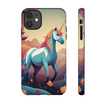 Stylised Unicorn Design Phone Case - Multicolor Phone Case - iPhone 11 / Glossy
