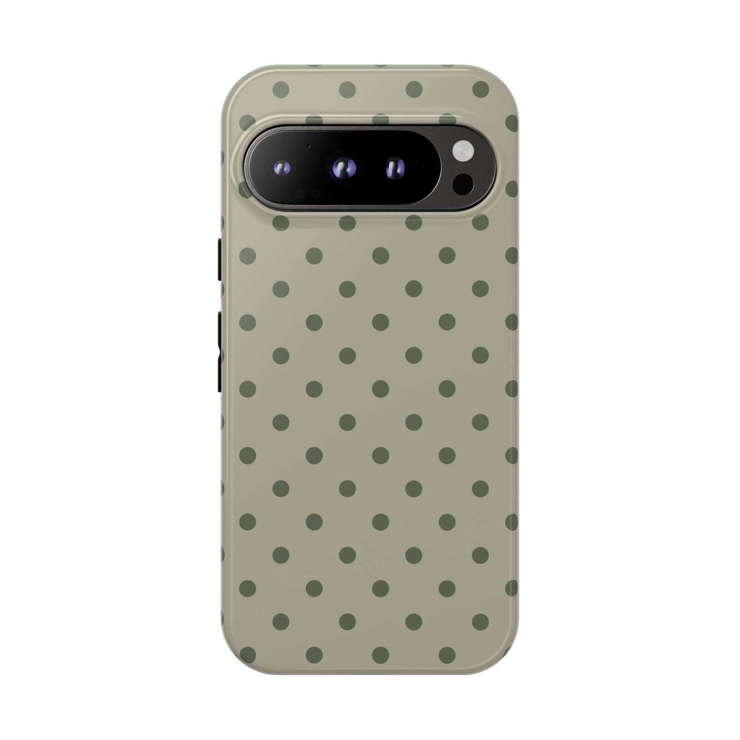 Green & Dark Green Dot Pattern Phone Case