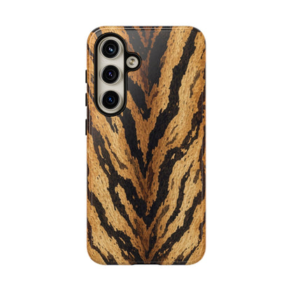 Amber Tiger Print Phone Case