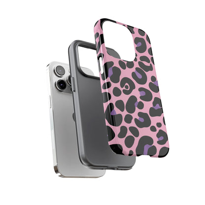 Pretty Pink & Lavender Leopard Print