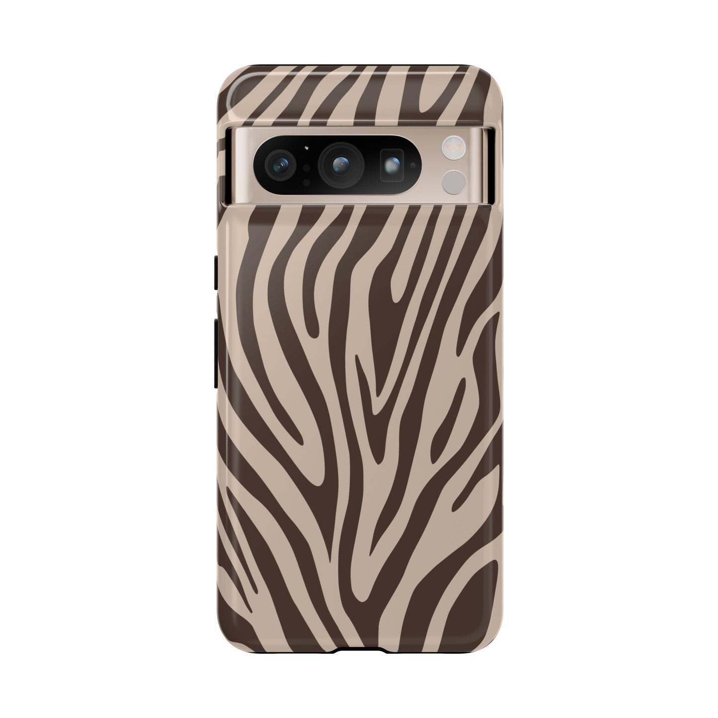 Boutique Mocha Tiger Print Phone Case