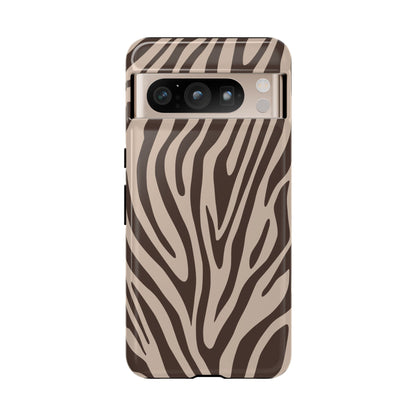 Boutique Mocha Tiger Print Phone Case