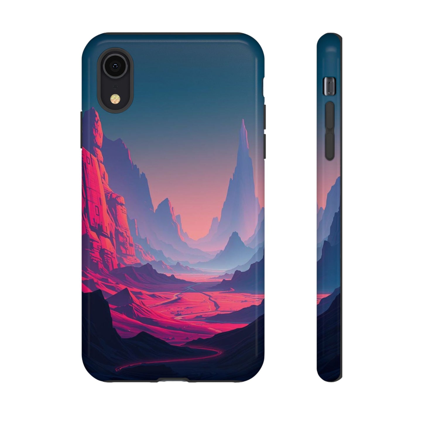 iPhone XR / Glossy Phone Case - Alien Vista Design Phone Case