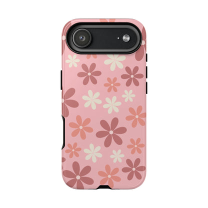 'Pink Floral Pattern' Phone Case