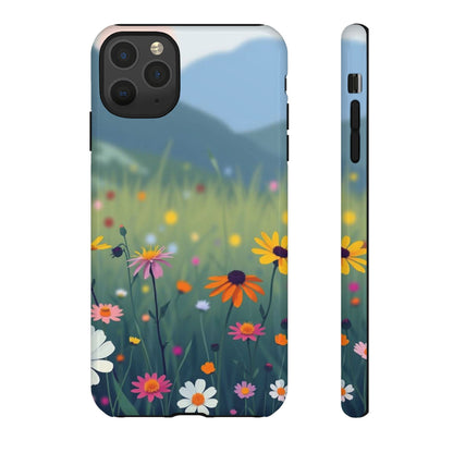 Vibrant Meadow Design Phone Case - Multicolor Phone Case - iPhone 11 Pro Max / Glossy
