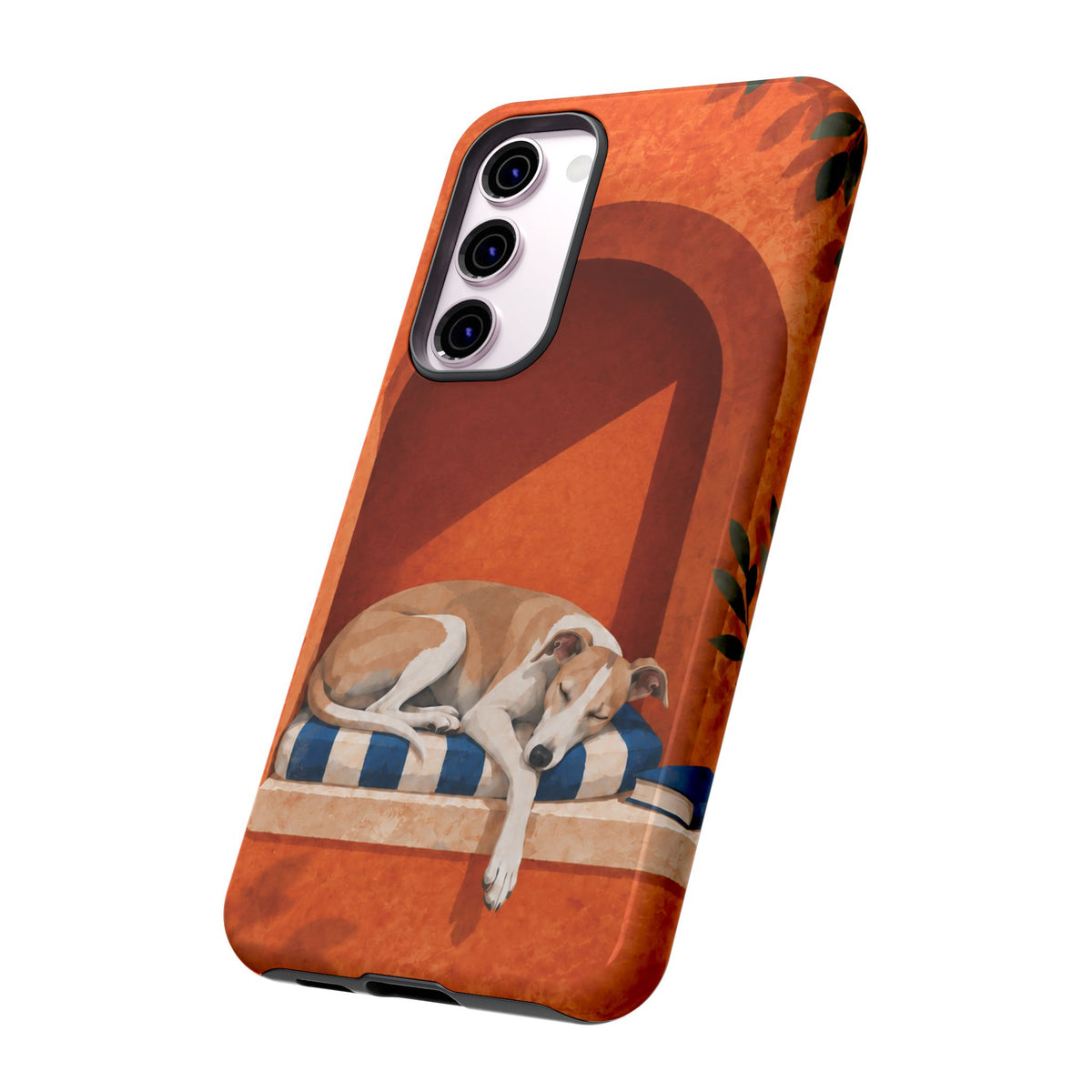 Whippet Siesta Nook Phone Case - Multicolor Phone Case