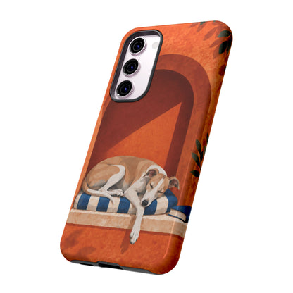 Whippet Siesta Nook Phone Case - Multicolor Phone Case