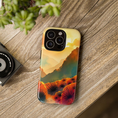 Ideallic Watercolour Sunset Design Phone Case - Multicolor Phone Case