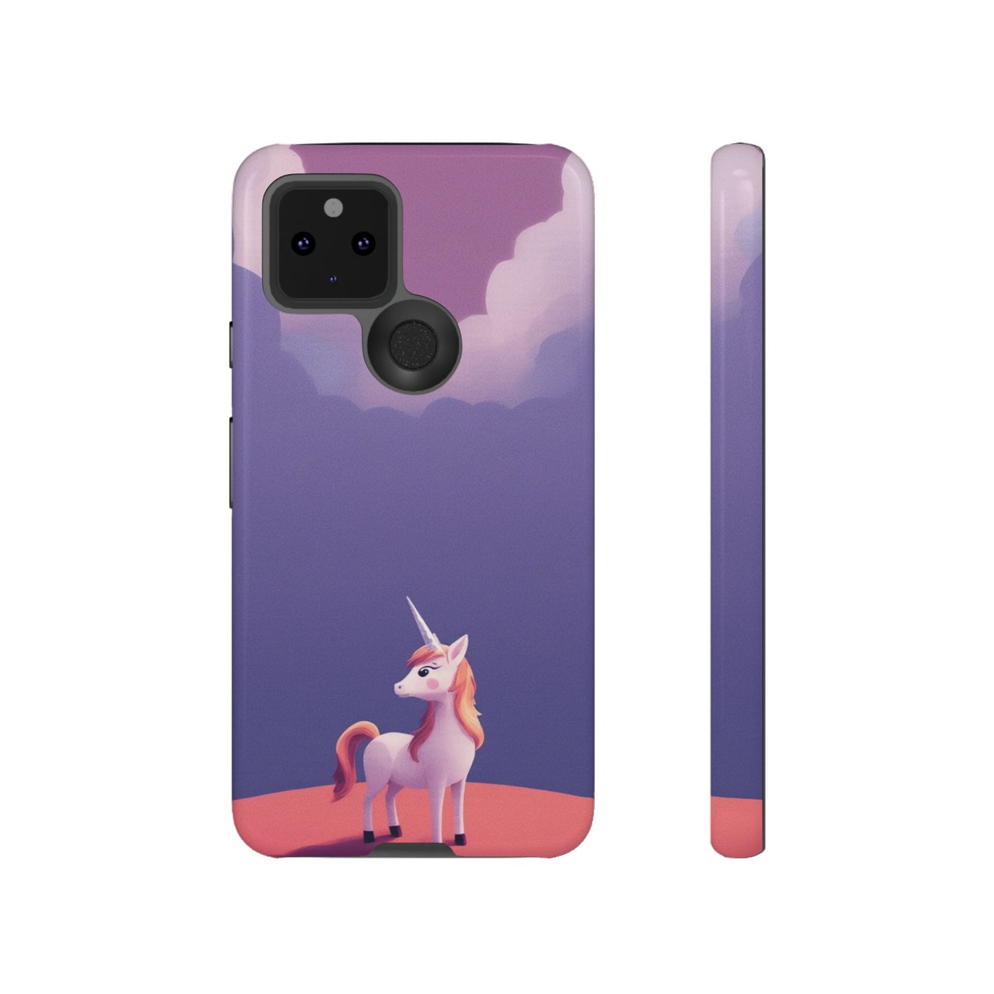 Cute Unicorn & Cloud Design Phone Case