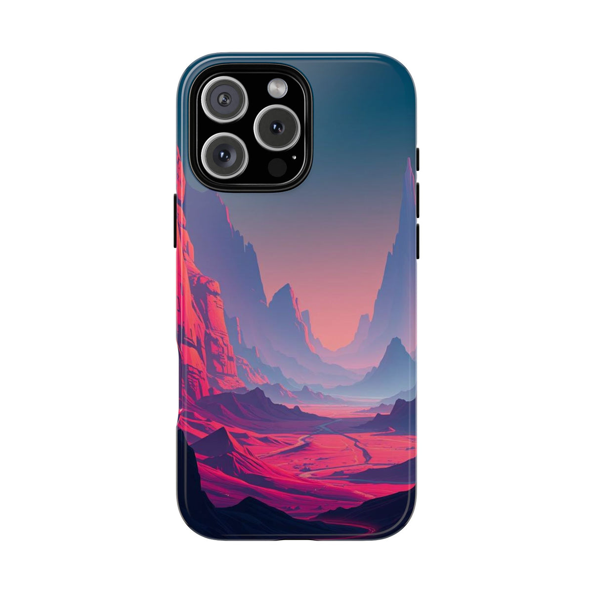 Alien Vista Design Phone Case - Multicolor Phone Case - iPhone 16 Pro Max / Glossy